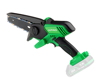 Міні-пила акумуляторна безключова 20В 4" APRO MS20 (895642) без АКБ, без ЗУ, фото 1