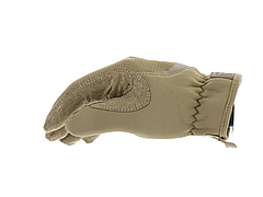 Тактичні сенсорні рукавички Mechanix Wear FastFit Coyote, міцні зручні армійські рукавиці койот для ВСУ, фото 5