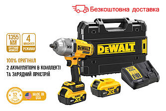 Гайковерт (ключ) акумуляторний безщітковий ударний DEWALT DCF900P2T-QW 1/2"