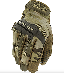 Рукавички тактичні повнопалирі Mechanix M-Pact Gloves Multicam. Оригінал (Все разом)