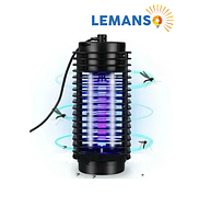 Світильник проти комарів і комах T5 4W G5 220-240V Lemanso LM3065 чорний