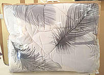 Ковдра з овечої вовни в бязі 140x205 см