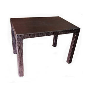 Стіл пластиковий штучний ротанг Лорі 70*100 см різні кольори