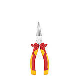 Круглі плоскогубці ELECTRIC, 165 мм, 1 кВ VDE, DIY-PL1016/6, фото 2