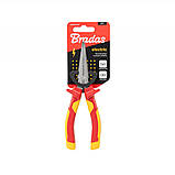 Плоскогубці плоскі ELECTRIC, 160 mm, 1kV VDE, DIY-PL1017/6, фото 3