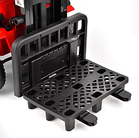 Дитячий електромобіль HECHT 52108 RED, навантажувач, 12 В, 2x40 Вт, до 35 кг, фото 3