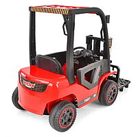 Дитячий електромобіль HECHT 52108 RED, навантажувач, 12 В, 2x40 Вт, до 35 кг, фото 8