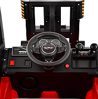 Дитячий електромобіль HECHT 52108 RED, навантажувач, 12 В, 2x40 Вт, до 35 кг, фото 9