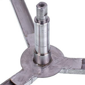 Хрестовина барабана для пральної машини Bosch BS-001 (00244196) L=121mm (нержавіюча сталь), фото 3