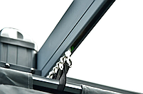 Пергола HECHT PERGOLA 4x3 м, алюмінієва, з розсувним тентом, фото 6