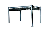Пергола HECHT PERGOLA 4x3 м, алюмінієва, з розсувним тентом, фото 8