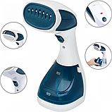 Відпарювач для одягу ручний 1100 Вт, парова праска Difei Handheld Garment Steamer, фото 5