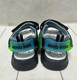 Босоніжки Girnaive для хлопчика 28-32 сині, фото 7