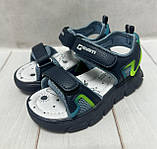 Босоніжки Girnaive для хлопчика 28-32 сині, фото 2