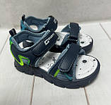 Босоніжки Girnaive для хлопчика 28-32 сині, фото 4