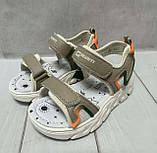 Босоніжки Girnaive для хлопчика 27-32 бежеві, фото 6