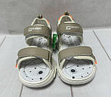 Босоніжки Girnaive для хлопчика 27-32 бежеві, фото 3