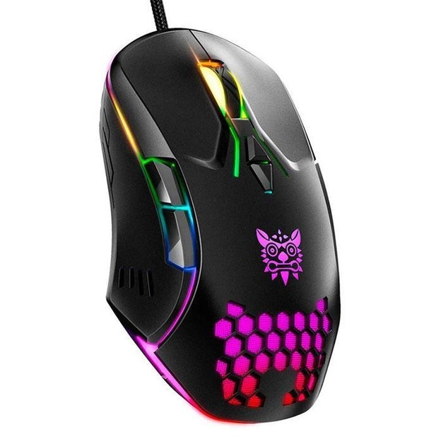 Ігрова мишка дротова ONIKUMA Gaming CW902 на 6200DPI 7 клавіш з підсвіткою, фото 1