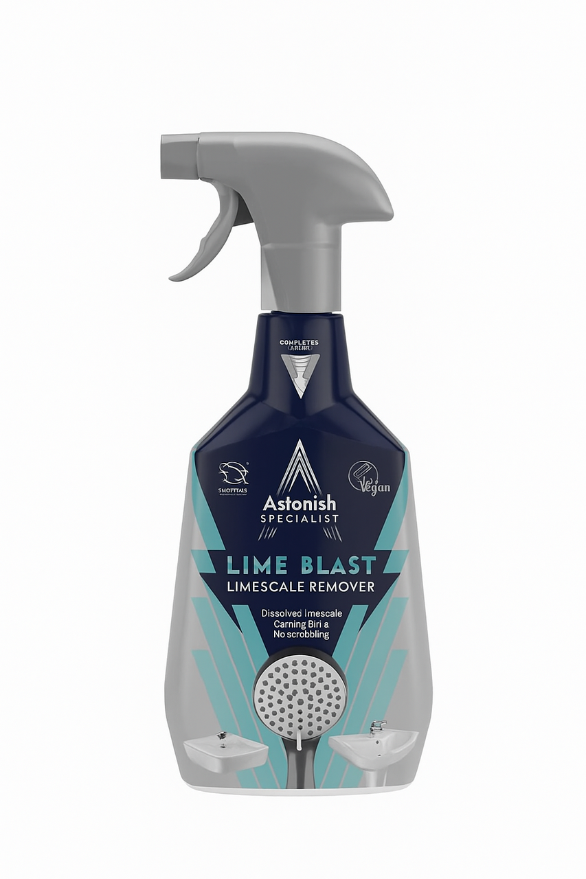 Спрей для видалення вапняного нальоту - Astonish - Limescale Lime Blast - 750 мл, фото 1