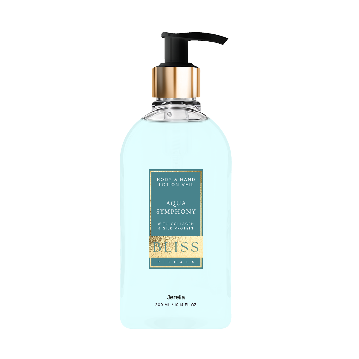 Лосьйон вуаль для тіла і рук "Aqua Symphony" 300 ml Jerelia Bliss (91104), фото 1