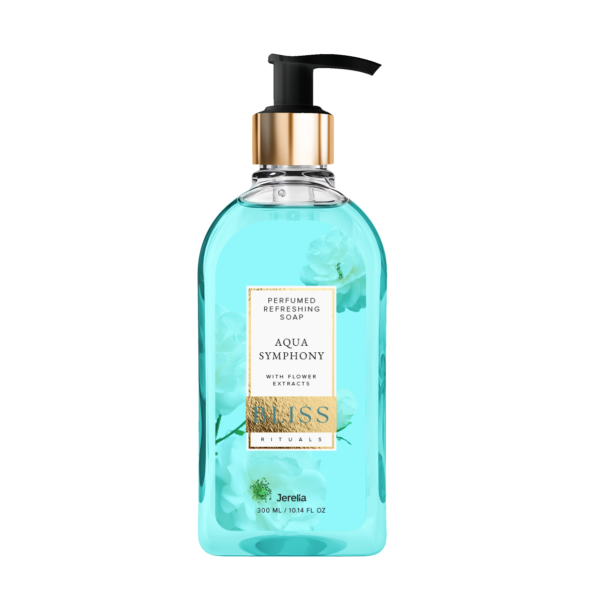 Парфумоване освіжаюче мило "Aqua Symphony" 300 ml Jerelia Bliss (91107), фото 1