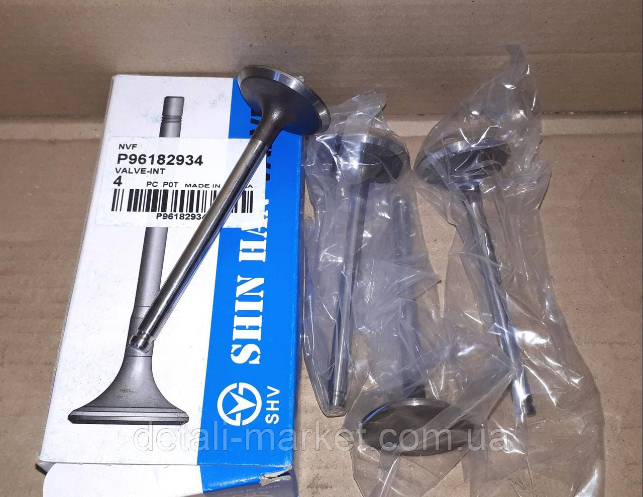 Клапан впускний на Ланос 1.5 Shinhan, фото 1