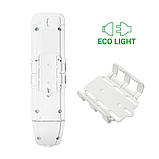Колодка 4 гнізда б/з TERRA ECO LIGHT з кріпленням, фото 2