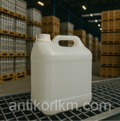 Каністра Пластикова 5л з Кришкою (HDPE Поліетилен Низького Тиску)