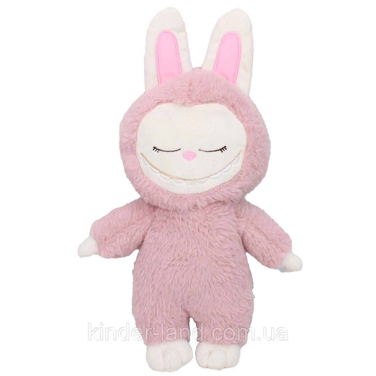 М'яка іграшка Лялька Лабубу, Labubu, (пудра) 34 см