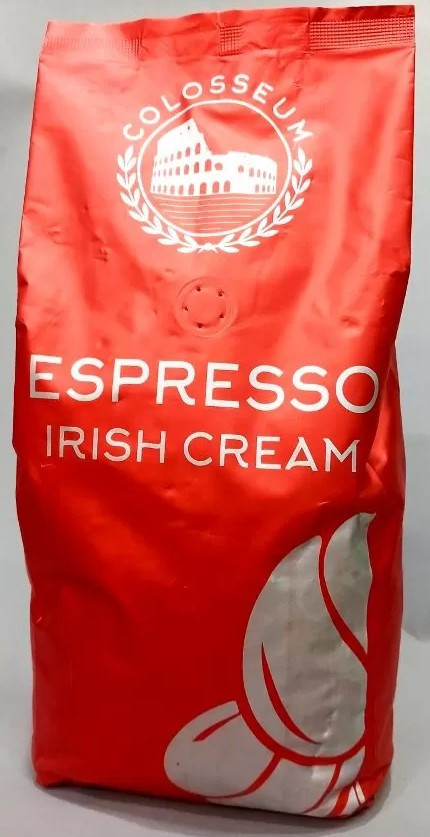 Кава в зернах COLOSSEUM Espresso Irish Cream, 100% Арабіка 1000г Італія