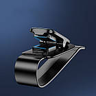 Тримач окулярів Hoco DCA49 на козирок в авто. Автомобільний тримач для окулярів у машину, фото 7