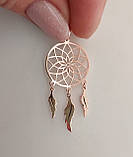 Срібний кулон Ловець Снів, фото 3