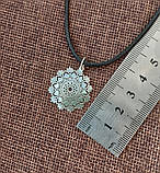 Срібний кулон Мандала, фото 5