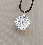 Срібний кулон Мандала, фото 2