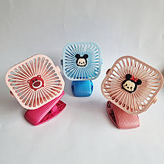 Портативний дитячий вентилятор на акумуляторі AL-24, 16см