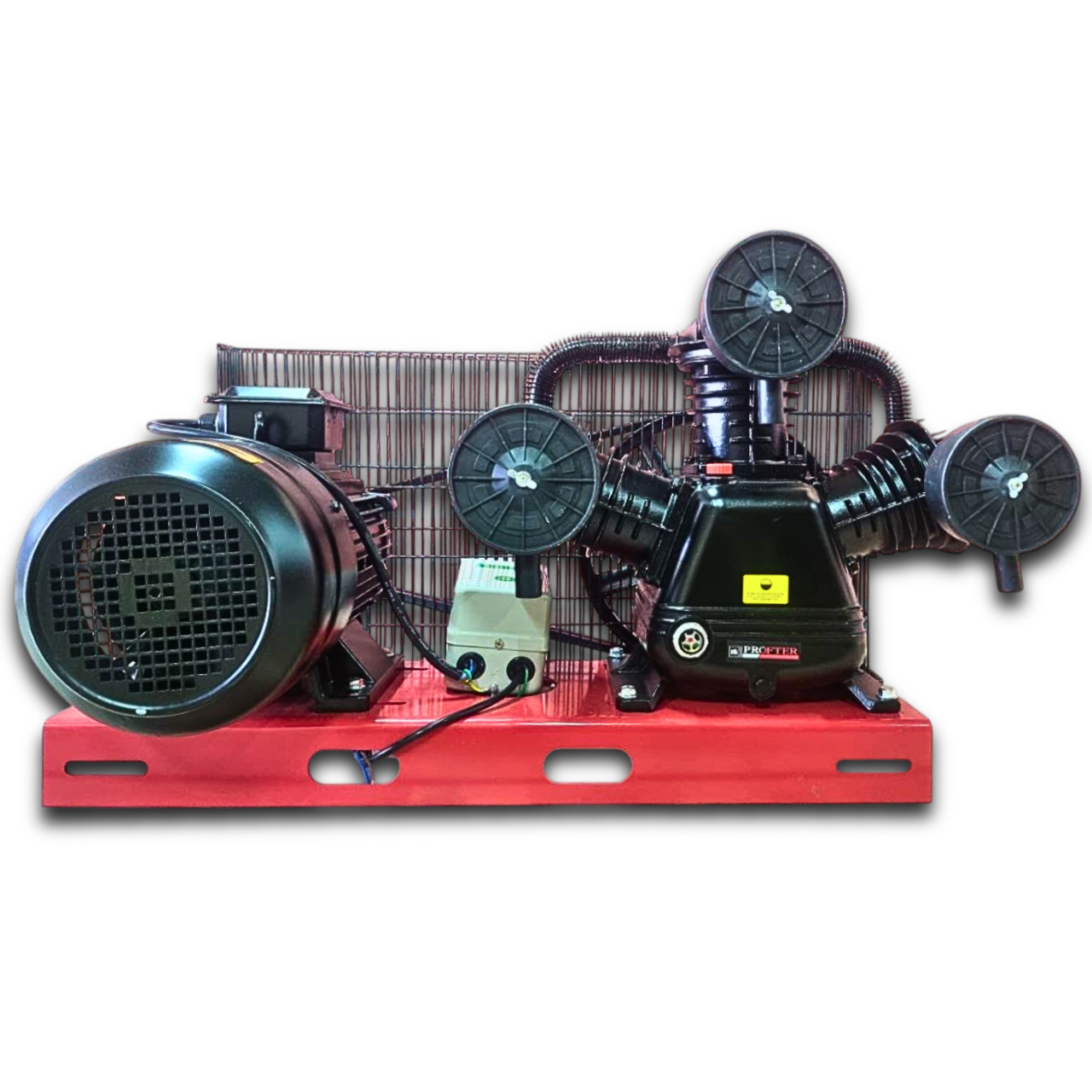 Поршнева компресорна установка Profter ZT-3090 (5.5kwt) Компресорний блок