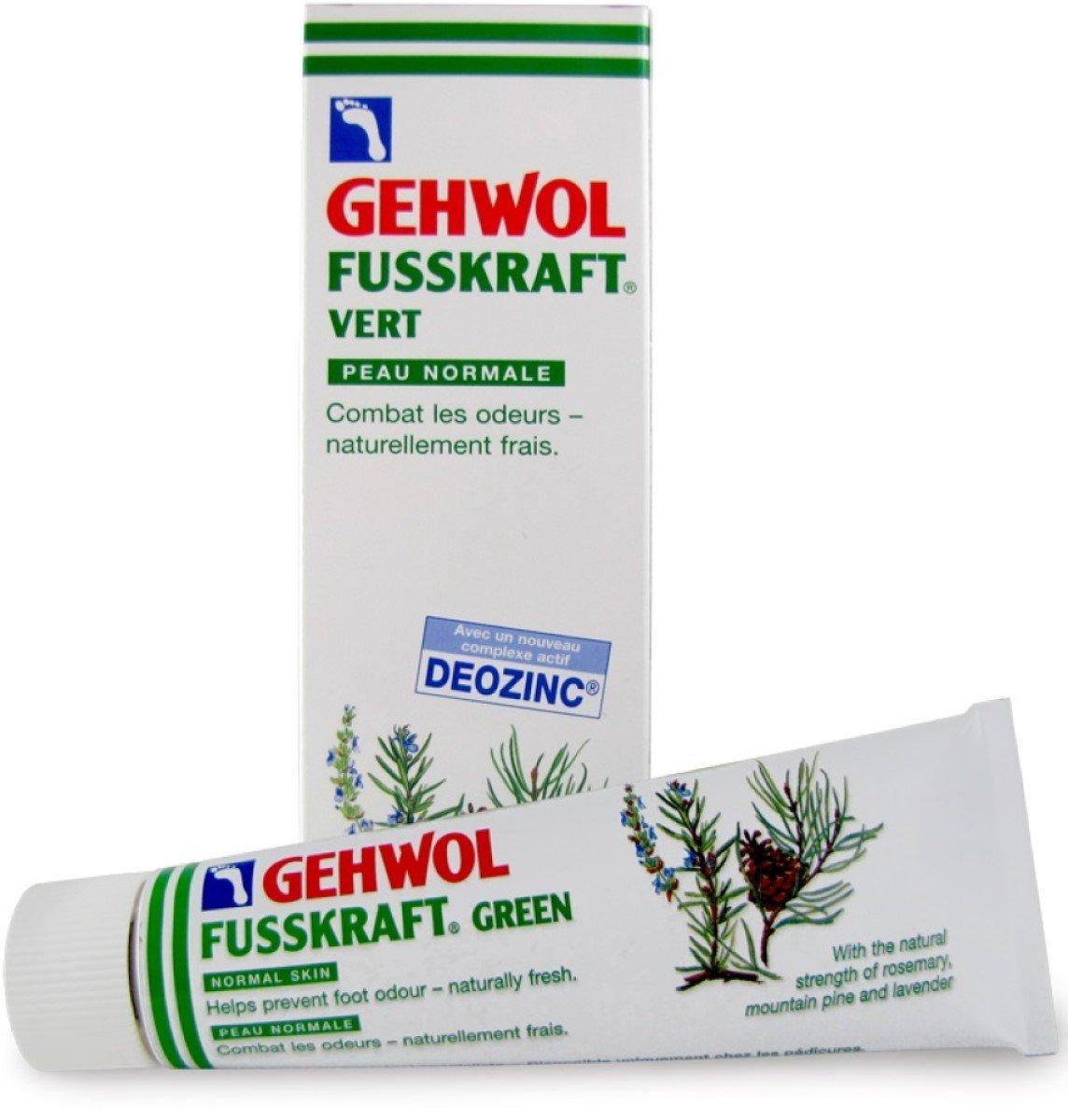Зелений бальзам для ніг Gehwol Fusskraft Green Normal Skin Green 75 мл