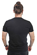 Футболка чоловіча Stone Island 25-25Y-09721 чорна 2XL, фото 4