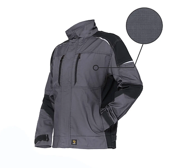 Куртка робоча демісезонна на блискавці з кишенями, робочий одяг, роба