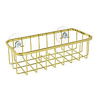 Полиця для дрібниць Lemax на 2-х присосках латунь 22,5x9,5x7,7 см (EBA-03743S OT)