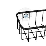 Полиця на присосках Lemax 225х95х77 мм, чорний нікель (EBA-03743S NF), фото 4