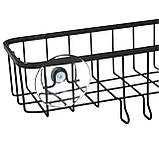 Полиця на присосках Lemax 225х95х77 мм, чорний нікель (EBA-03743S NF), фото 3