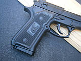 Запальничка пістолет Beretta M9 "Беретта" турбо газова сувенірна, фото 9