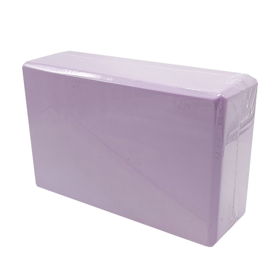 Блок для йоги FT0861(Lilac) EVA 23 х 15 х 7 см