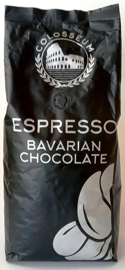 Кава в зернах COLOSSEUM Espresso Bavarian Chocolate, 100% Арабіка 1000г Італія
