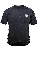 Футболка чоловіча Stone Island 25-ZZK500 чорна