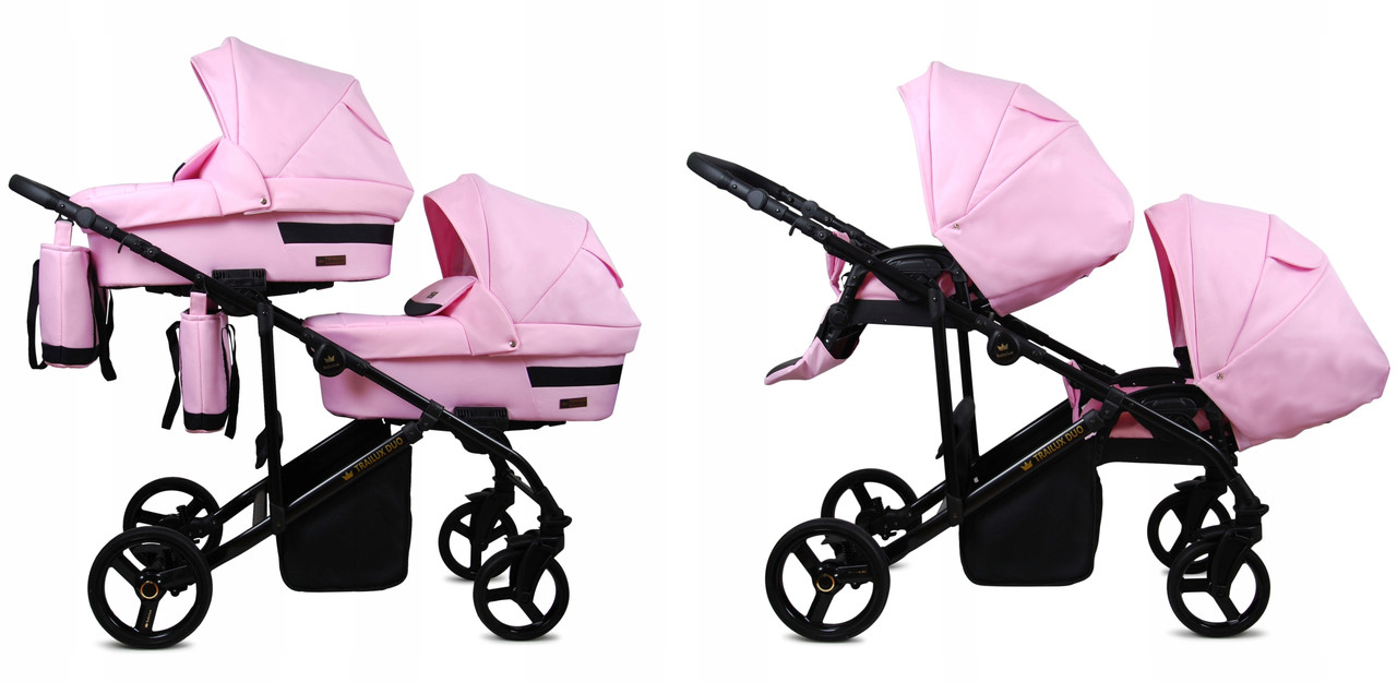 Дитячий візок для двійні BabyLux TRAILUX DUO 2в1
