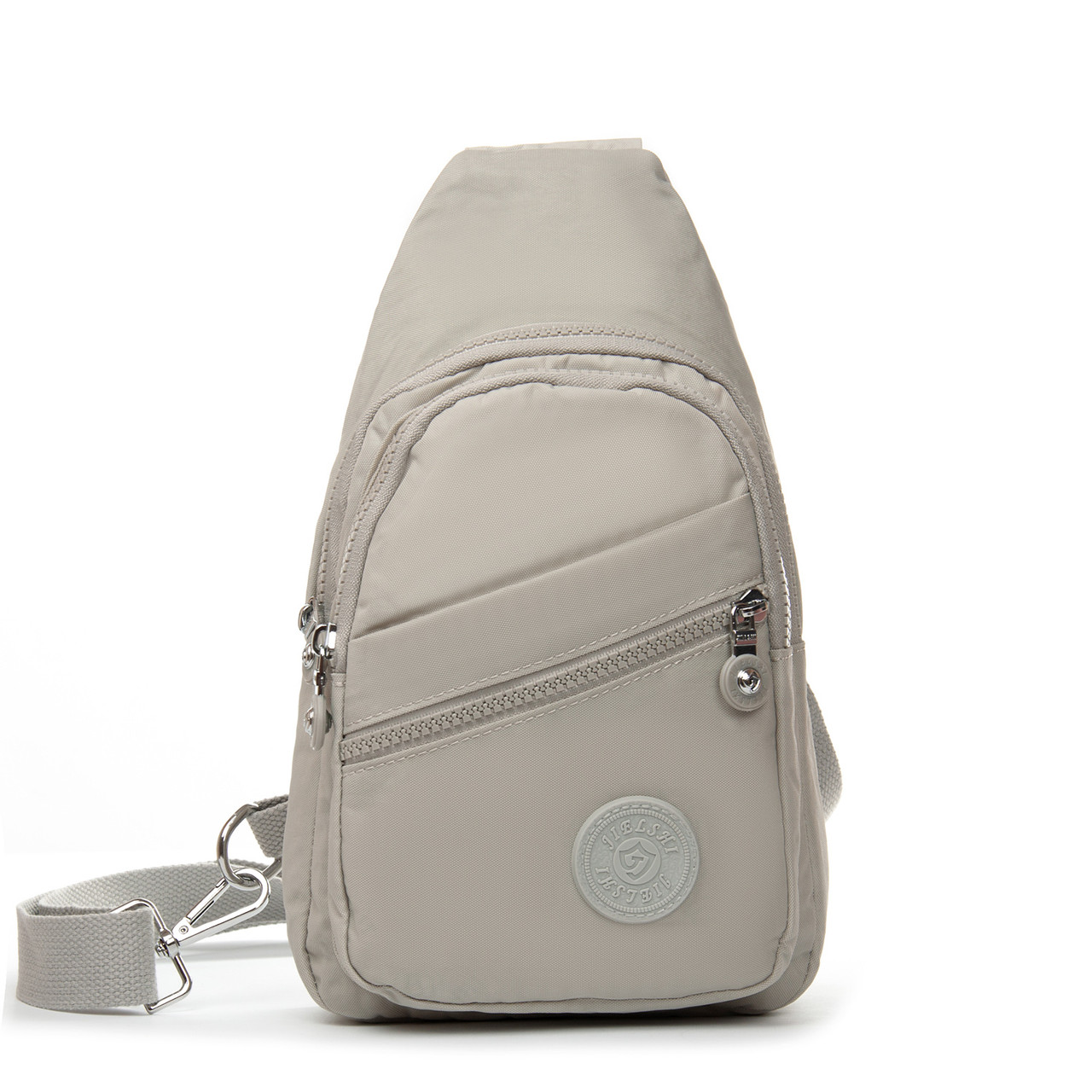 Сумка жіноча Текстиль бананка Jielshi 0879 beige.Купити жіночу сумку гуртом і в роздріб в Одесі 7 км, фото 1