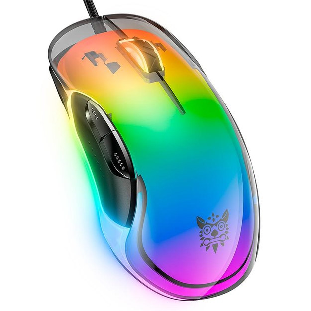 Ігрова мишка дротова ONIKUMA Gaming CW925 на 12800DPI з RGB підсвіткою, фото 1