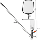 НАБІР ДЛЯ ЧИЩЕННЯ БАСЕЙНУ 2 в 1 / ПИЛОСОС + СІТКА Bigstreen 21024, фото 10
